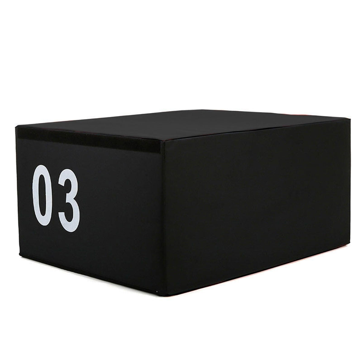 4-in-1 Foam Jumping Exercise Box Non-slip PU Leather Cover Y50242