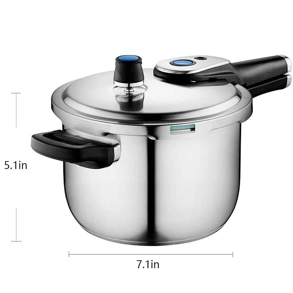 304 Stainless Steel Pressure Cooker 3L Y713379