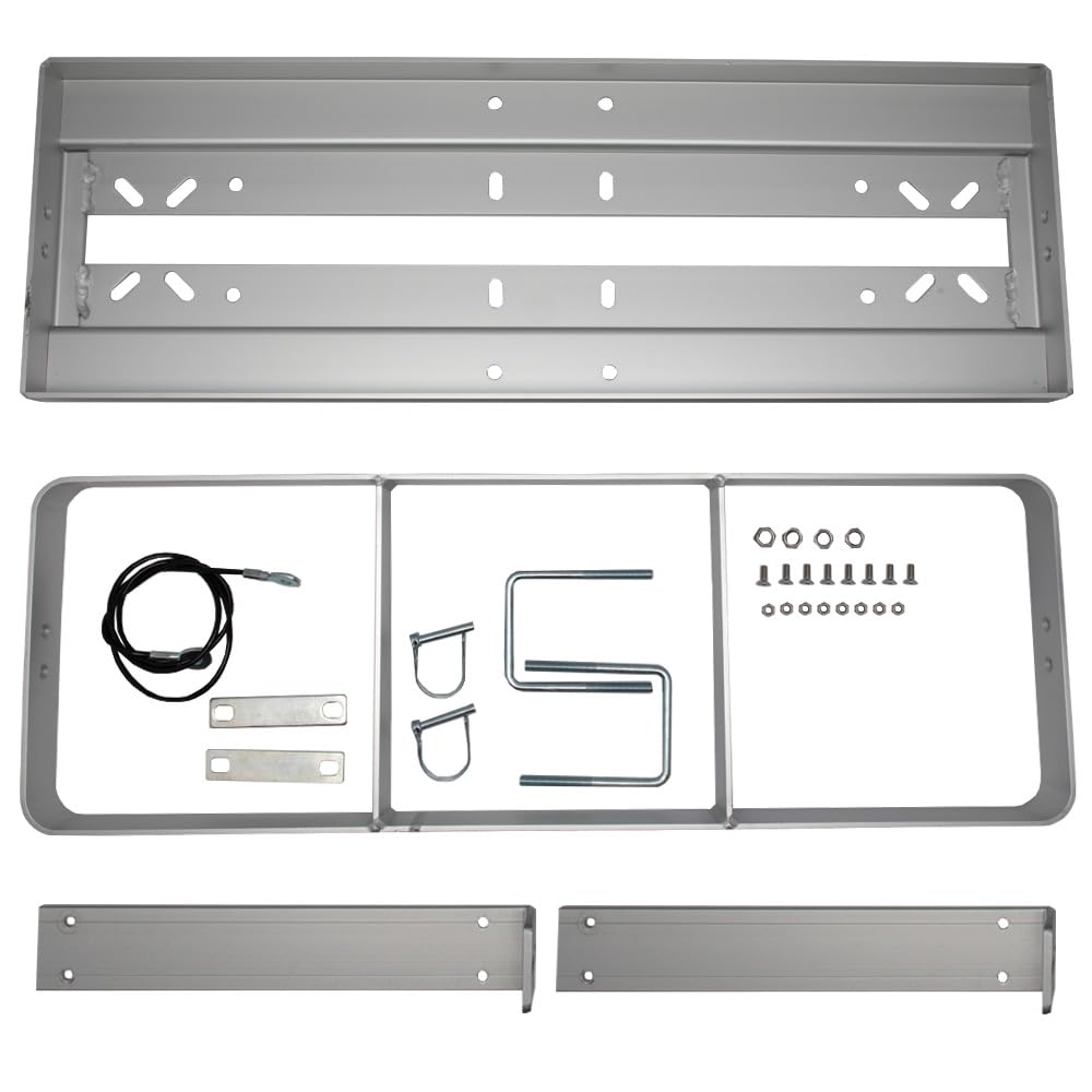 Aluminum Trailer-Mount Fuel Jug Holder for Three 5 Gallon Containers M408316