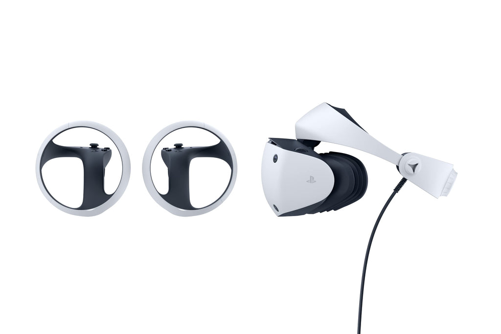 White VR2 Headset and Controllers G719