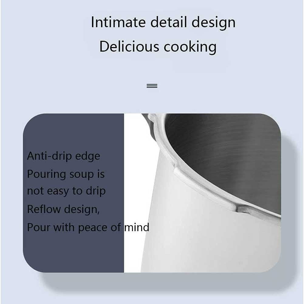 304 Stainless Steel Pressure Cooker 3L Y713379
