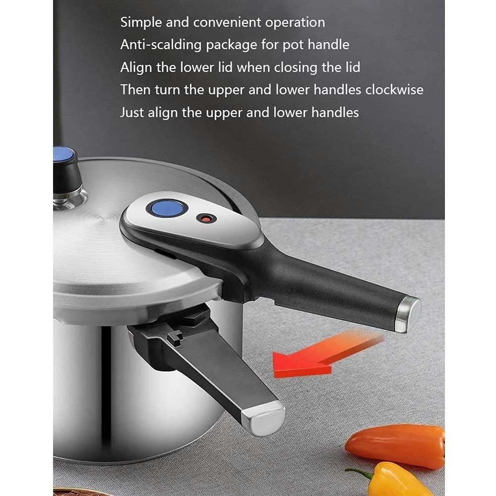 304 Stainless Steel Pressure Cooker 3L Y713379