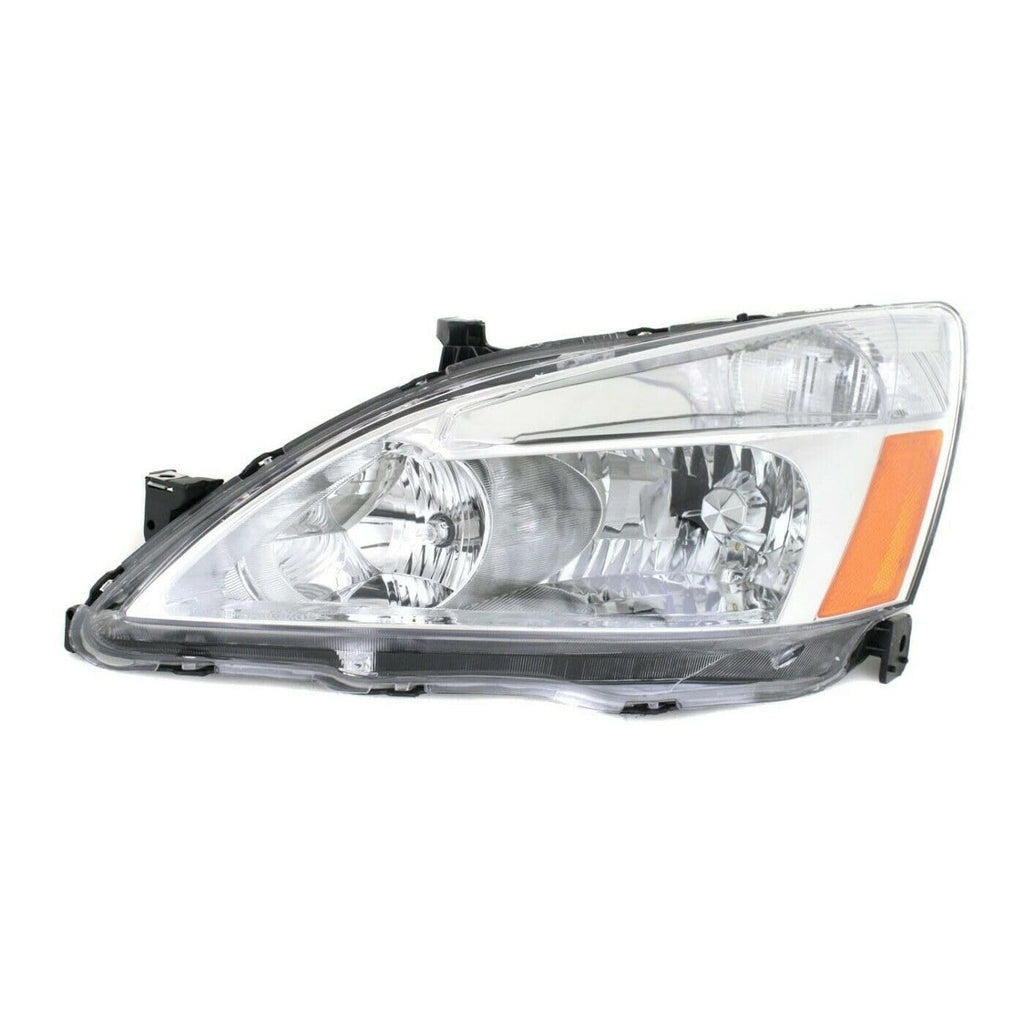 Headlight Set Left Right Clear Lens V8542