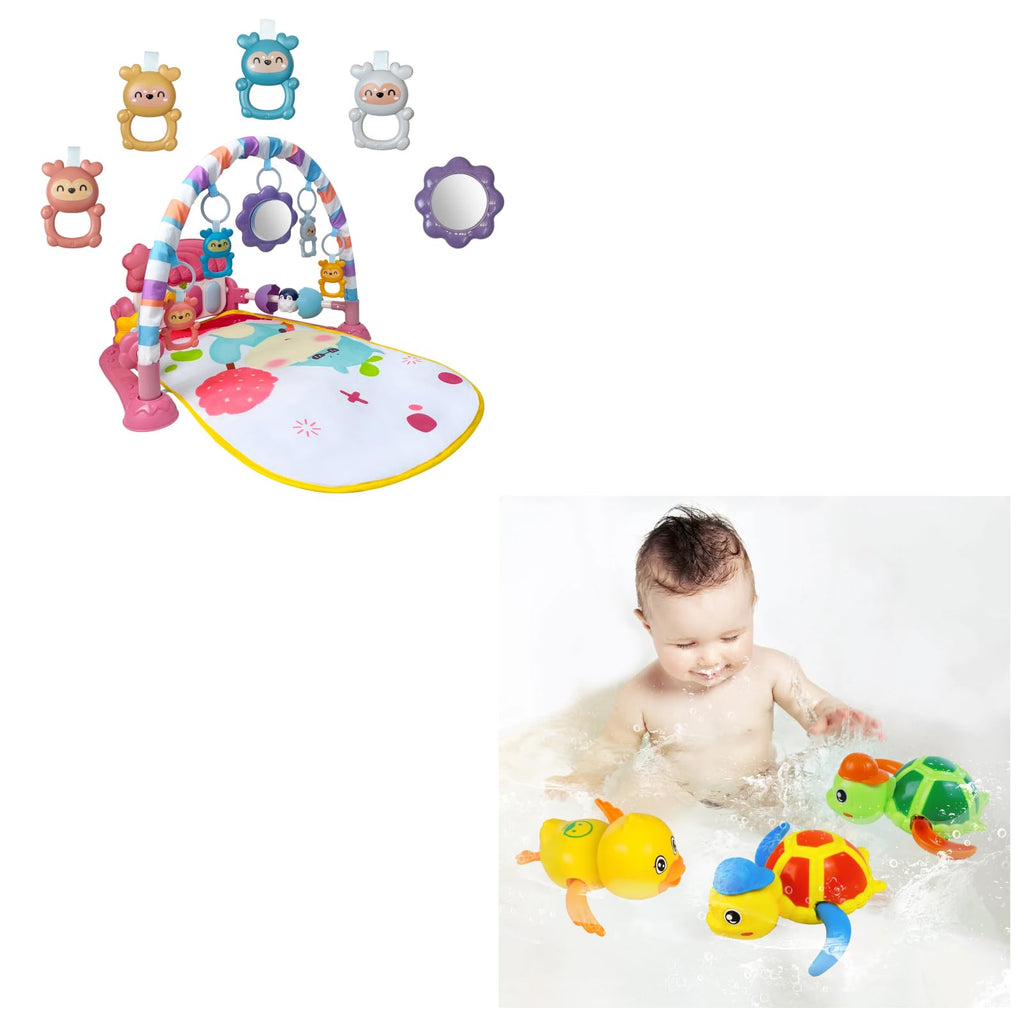 Baby Gym Play Mat and Bath Toys L397
