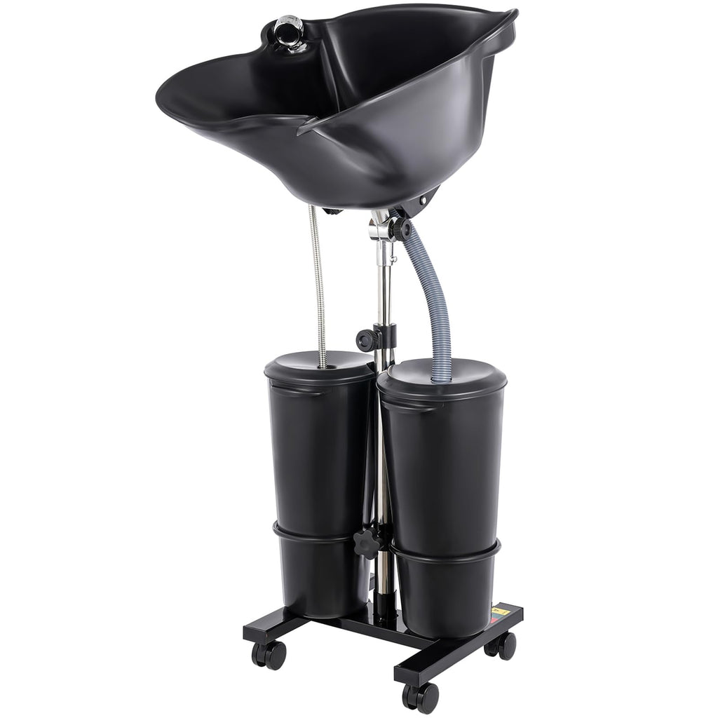 Portable Shampoo Bowl with Electric Pump and 2 Bucket A80390