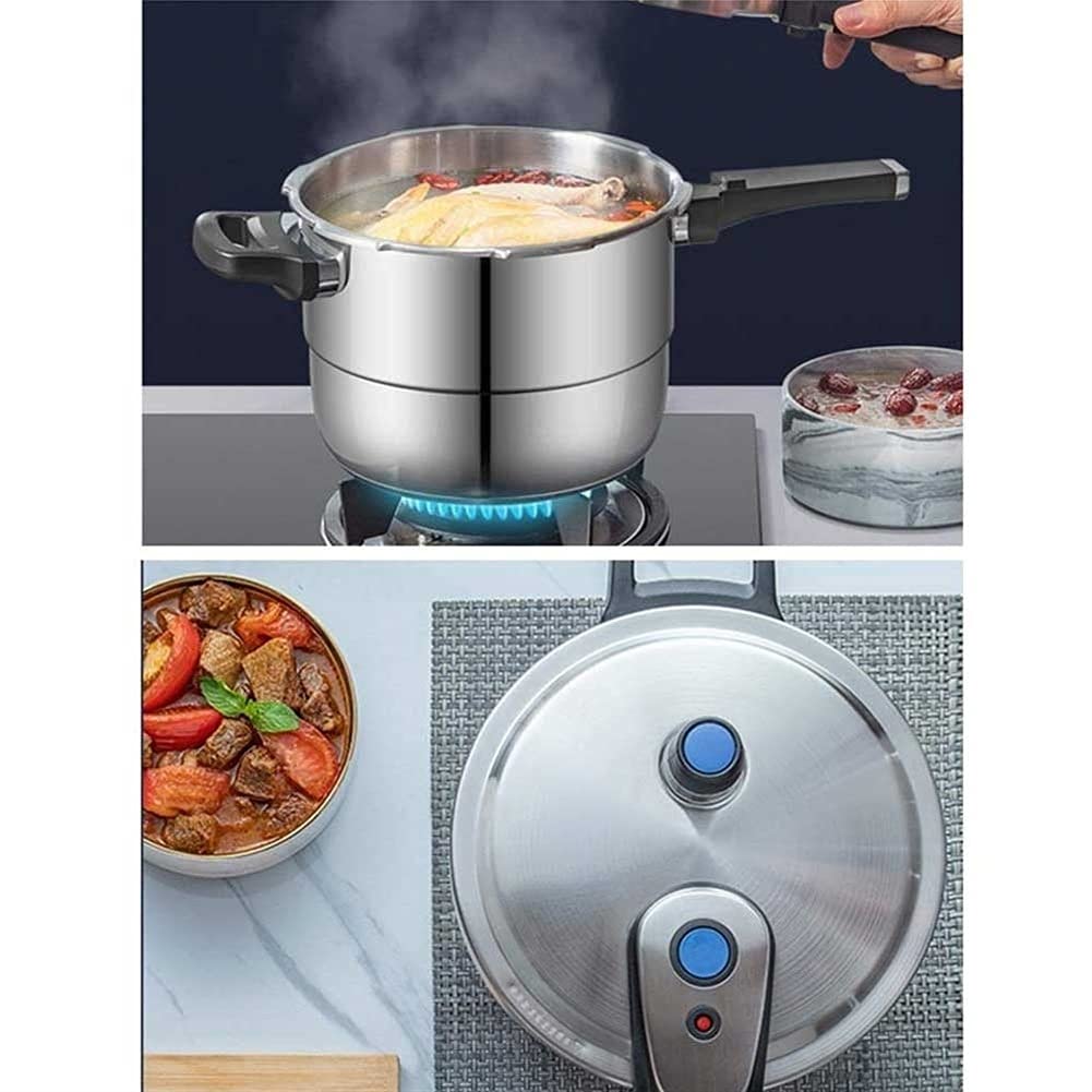 304 Stainless Steel Pressure Cooker 3L Y713379