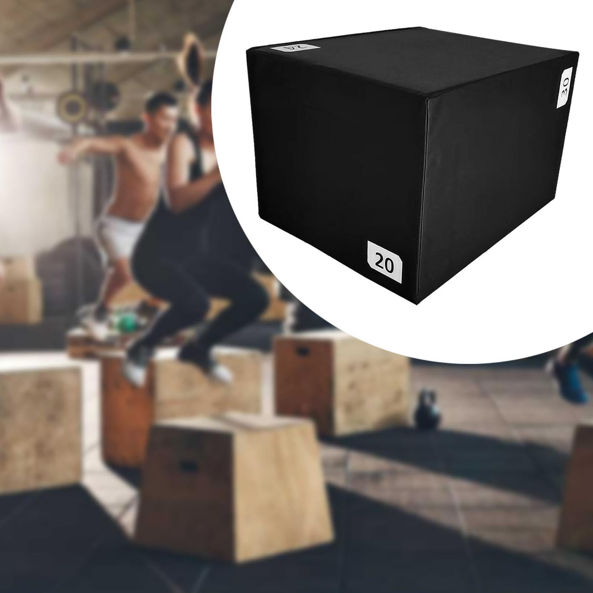 3 in 1 Plyometric Jump Box I9696