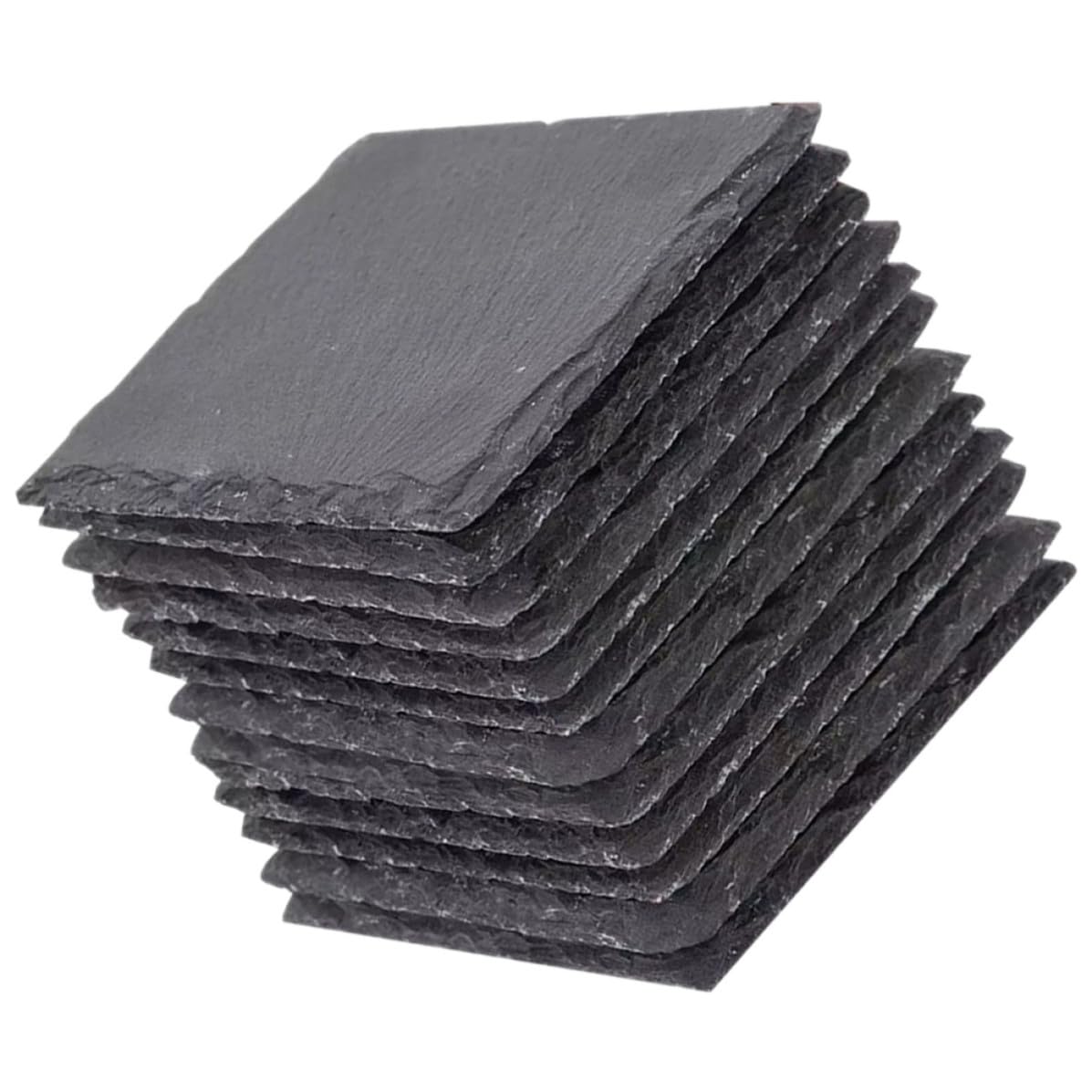 12pcs Natural Stone Drink Coasters Set U93271