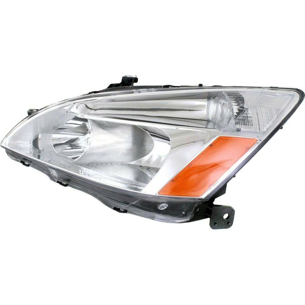 Headlight Set Left Right Clear Lens V8542