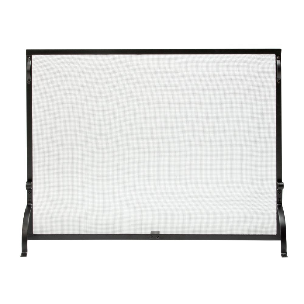 Medium Wrought Iron Fireplace Screen W743770