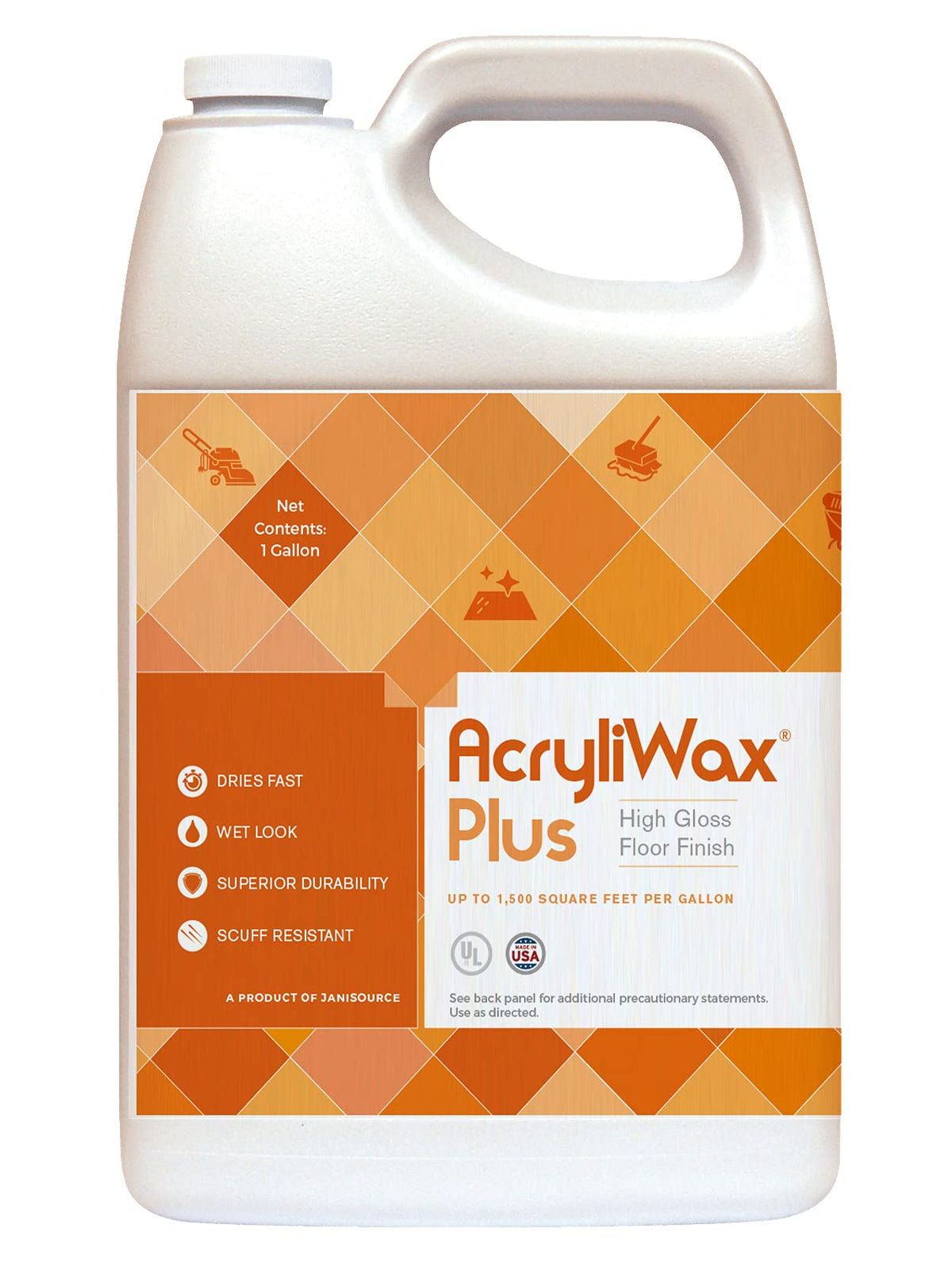 High Gloss Floor Finish & Wax 1 Gallon H238891