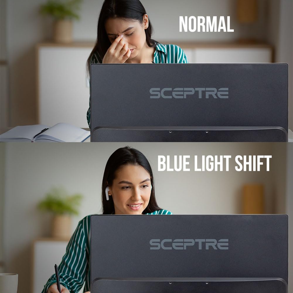 22-Inch 75Hz 1080p LED Monitor with Speakers X7486