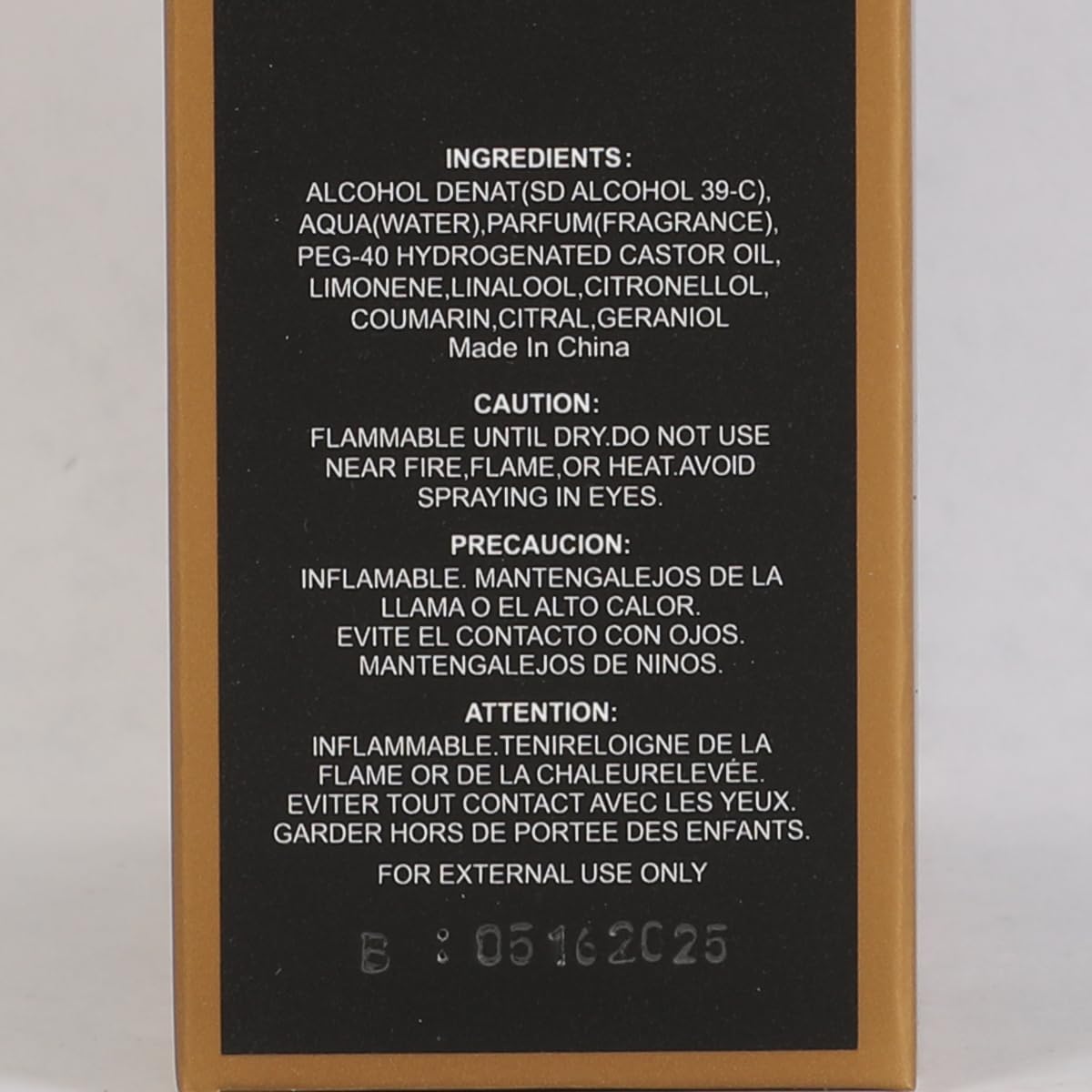 Spicy Woody Sweet Eau de Toilette 100ml D277