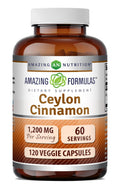 Ceylon Cinnamon 1200 Mg Vegetarian Capsules I744