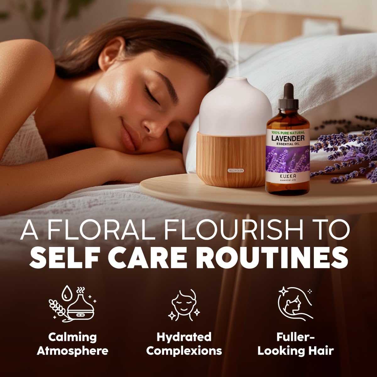 Lavender & Eucalyptus Essential Oil Set 2x4 fl oz H3731