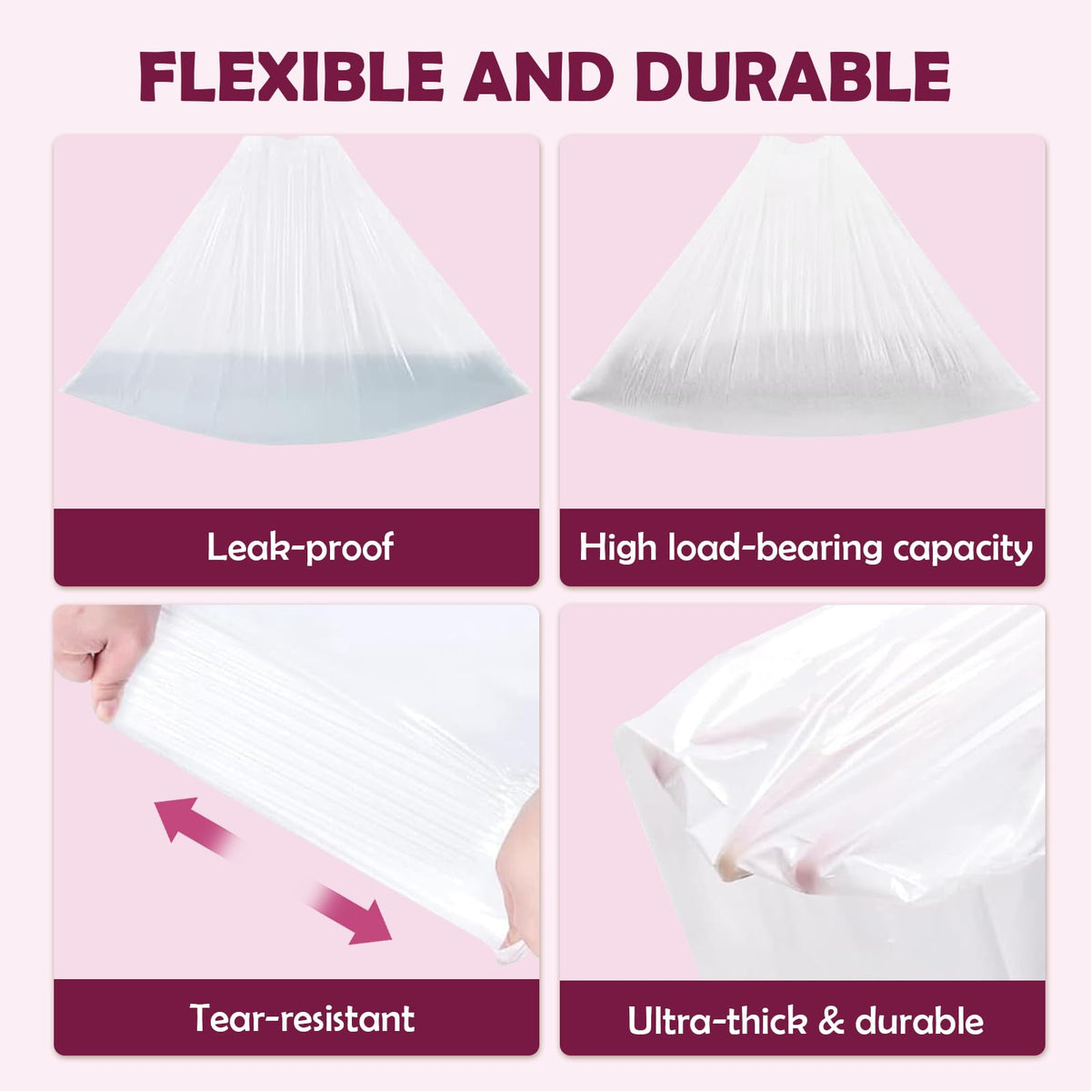 60pcs Cat Litter Box Liners V712281