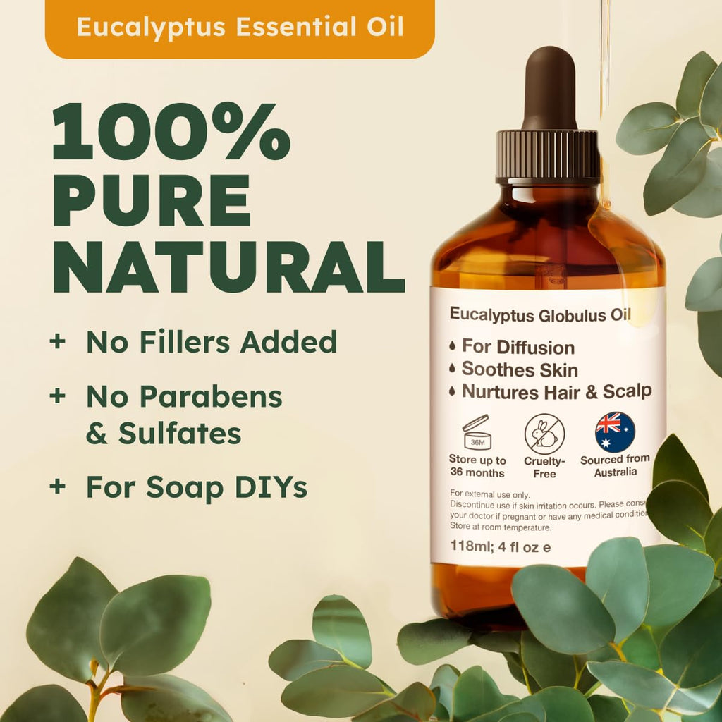 Lavender & Eucalyptus Essential Oil Set 2x4 fl oz H3731