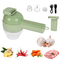4 in 1 Handheld Electric Vegetable Cutter Set U317587