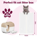 60pcs Cat Litter Box Liners V712281