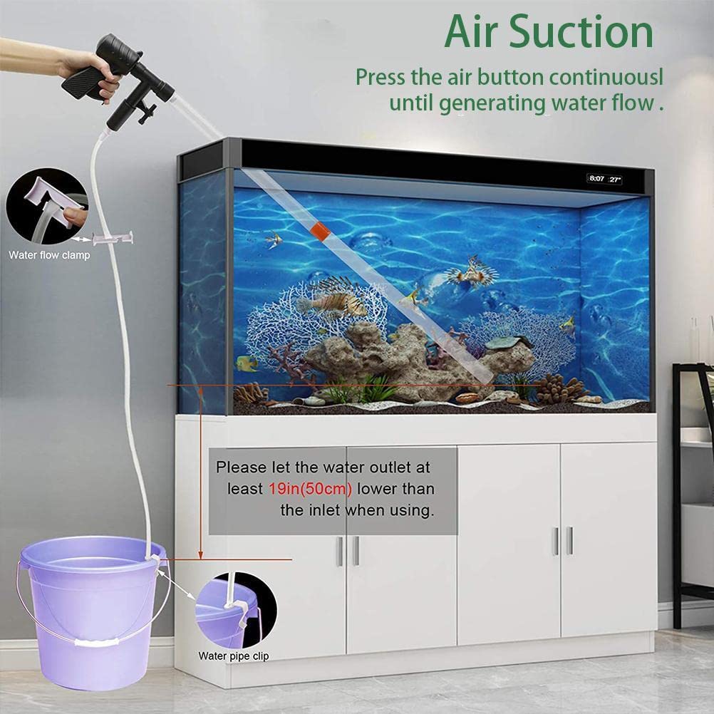 5 in 1 Aquarium Gravel Cleaner Y92295