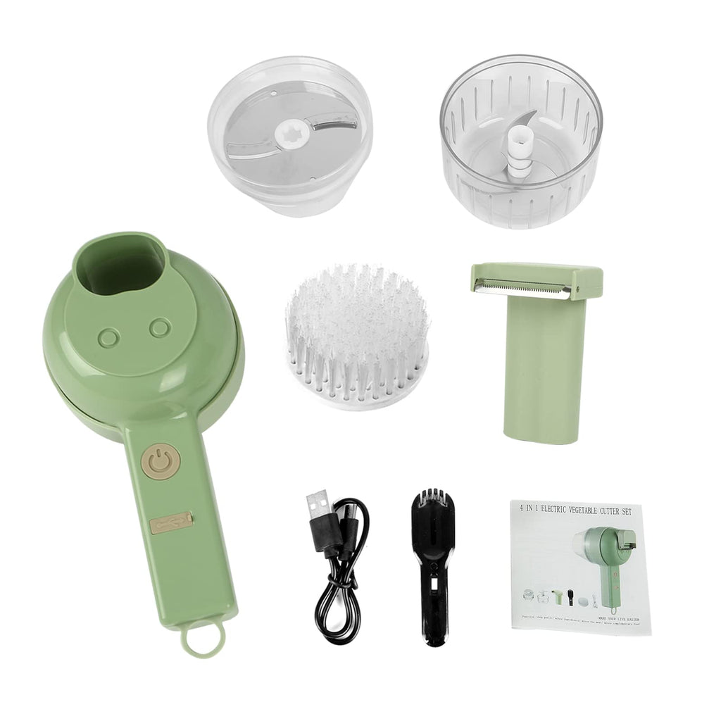 4 in 1 Handheld Electric Vegetable Cutter Set U317587