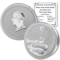 1 oz Australian Silver Lunar Year of the Snake A225180