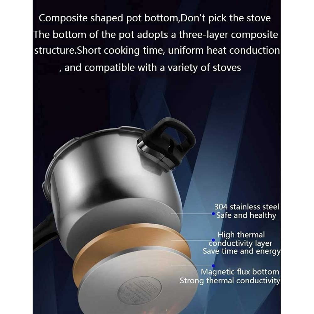 304 Stainless Steel Pressure Cooker 3L Y713379