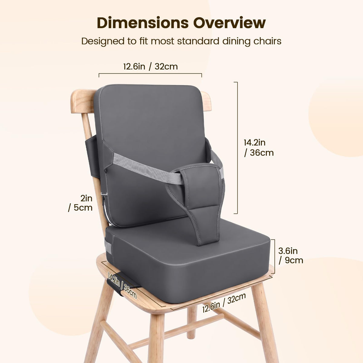 Toddler Booster Seat for Kitchen Chair E167