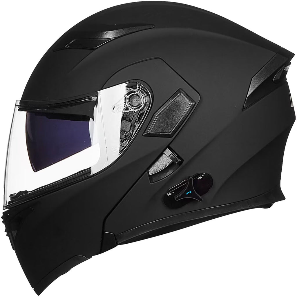 Bluetooth Modular Flip up Full Face Motorcycle Helmet V563