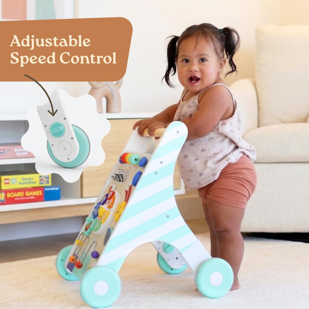 Wooden Baby Walker with Music & Lights D858