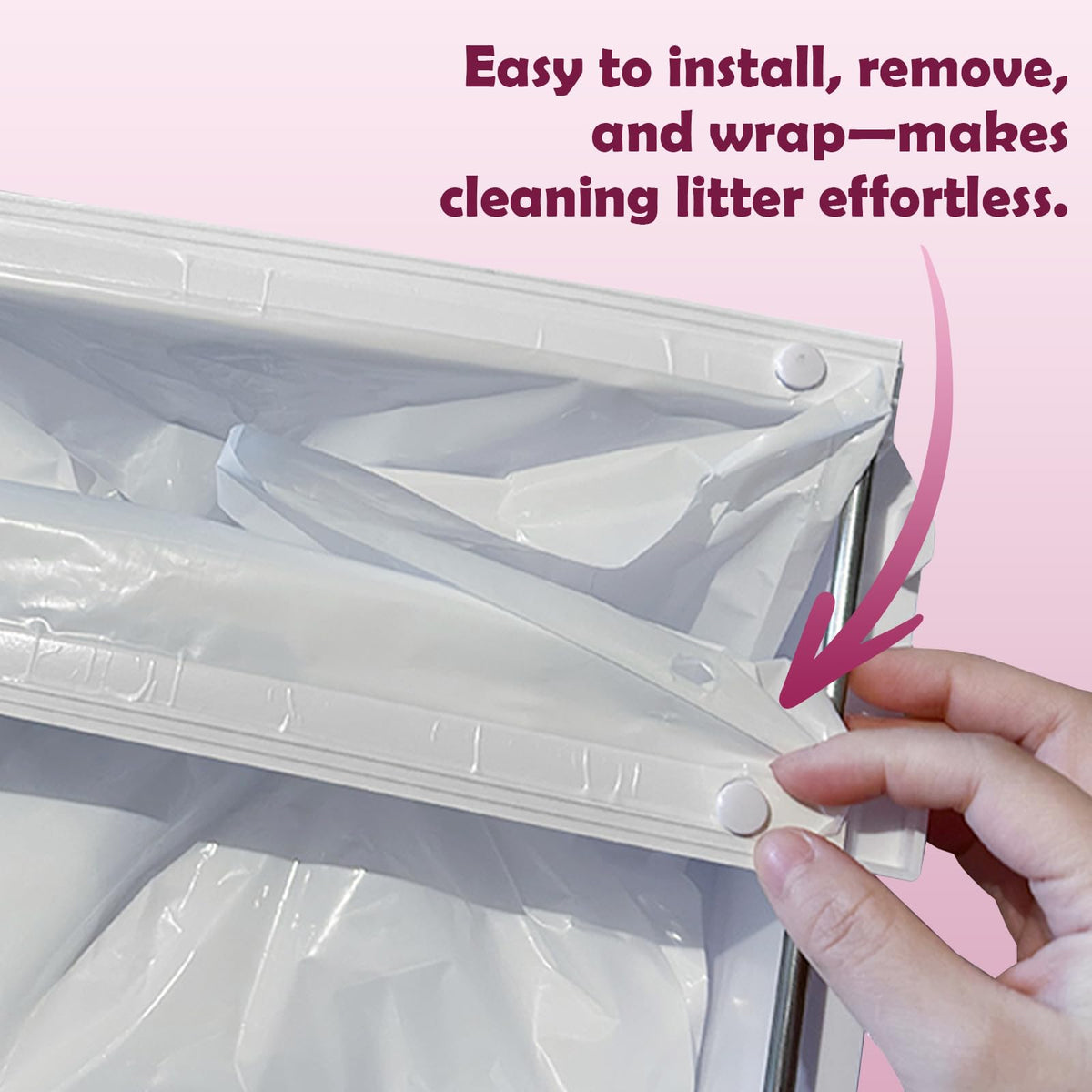 60pcs Cat Litter Box Liners V712281