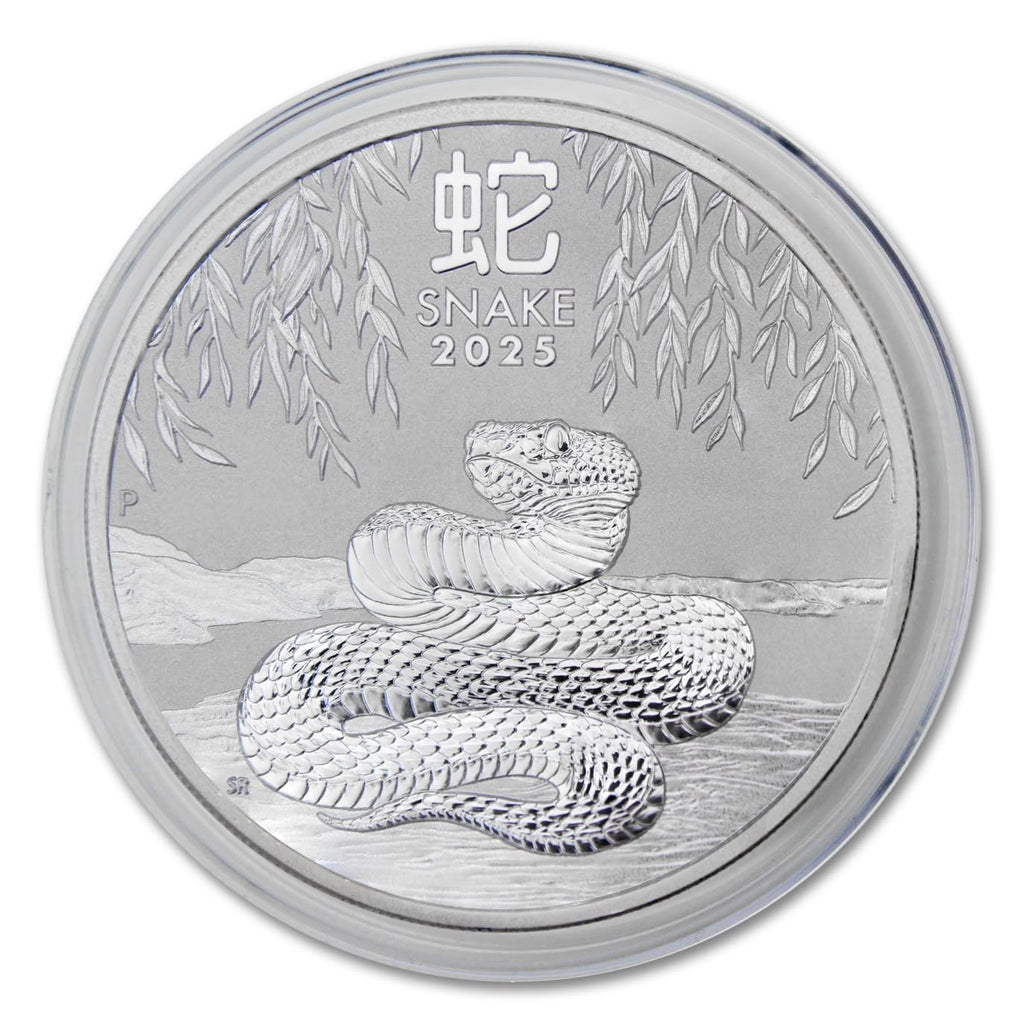 1 oz Australian Silver Lunar Year of the Snake A225180