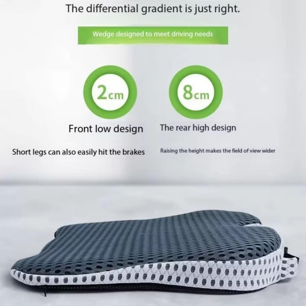 Black Memory Foam Car Seat Booster Cushion Z120