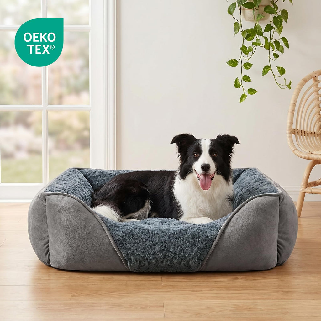 Washable Orthopedic Dog Bed with Anti-Slip Bottom K9307