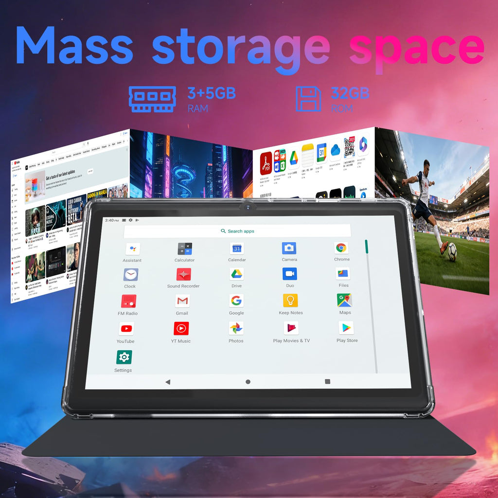 7 inch Android 14 Tablet with Protective Case D116