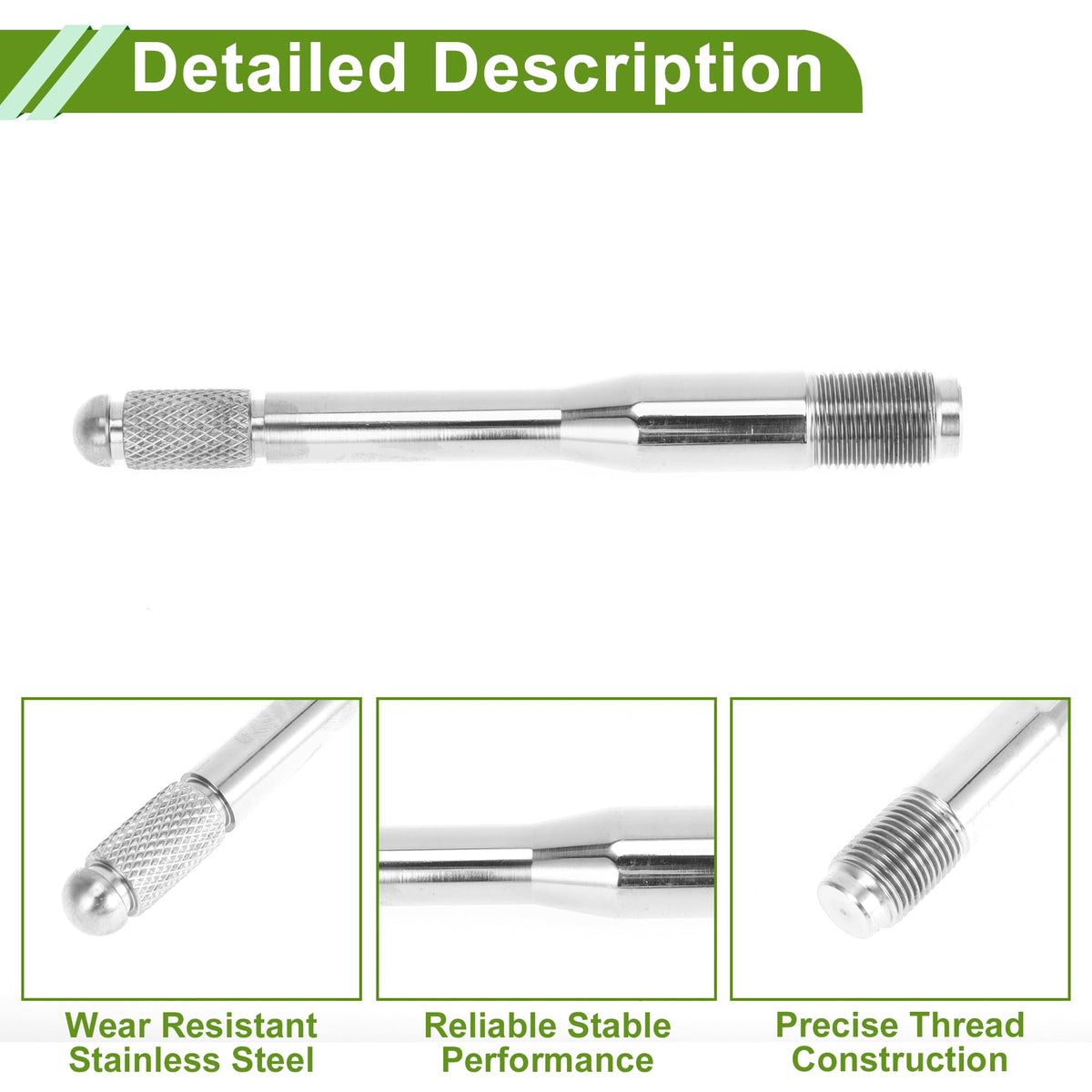 M14x1.25 120mm Stainless Steel Wheel Alignment Pin V195