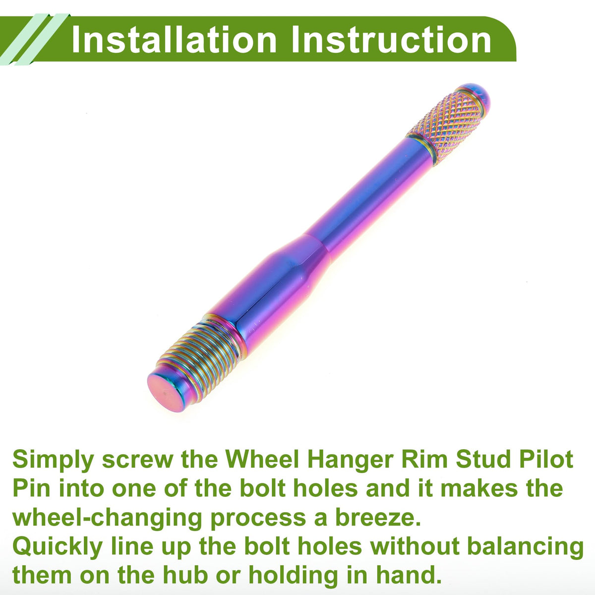 M14x1.5 120mm Stainless Steel Wheel Alignment Pin G90509