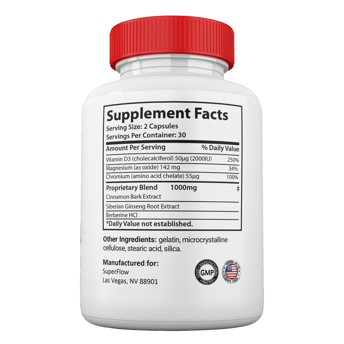 3 Pack All Natural Capsules J57612