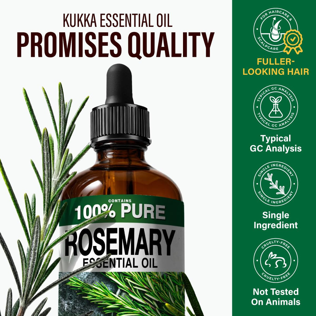 Rosemary Essential Oil 4 Fl Oz Pack of 3 F2464