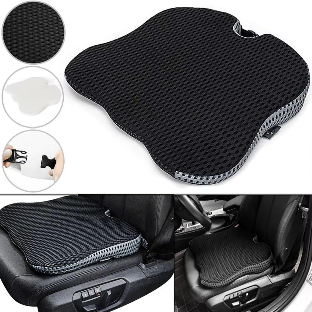 Black Memory Foam Car Seat Booster Cushion Z120