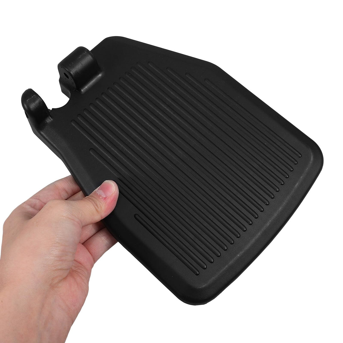 Black Plastic Wheelchair Footplates Replacement Pair A695