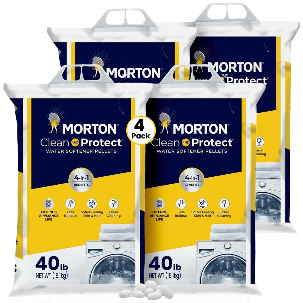 Water Softener Salt Pellets 40 lb 4 Pack X98740