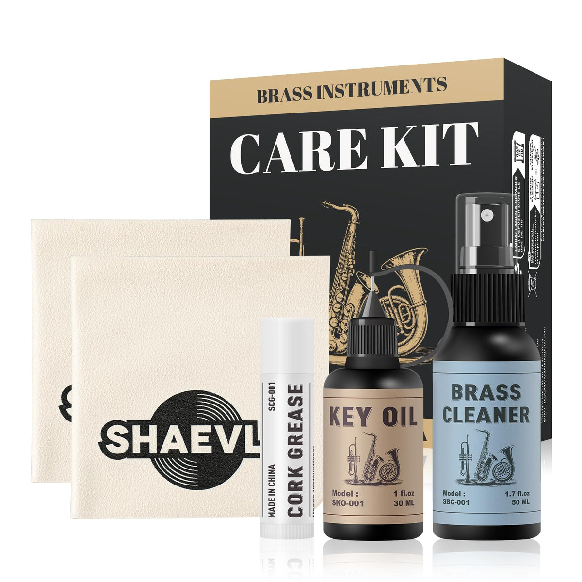 Brass Instrument Cleaning & Care Kit R101