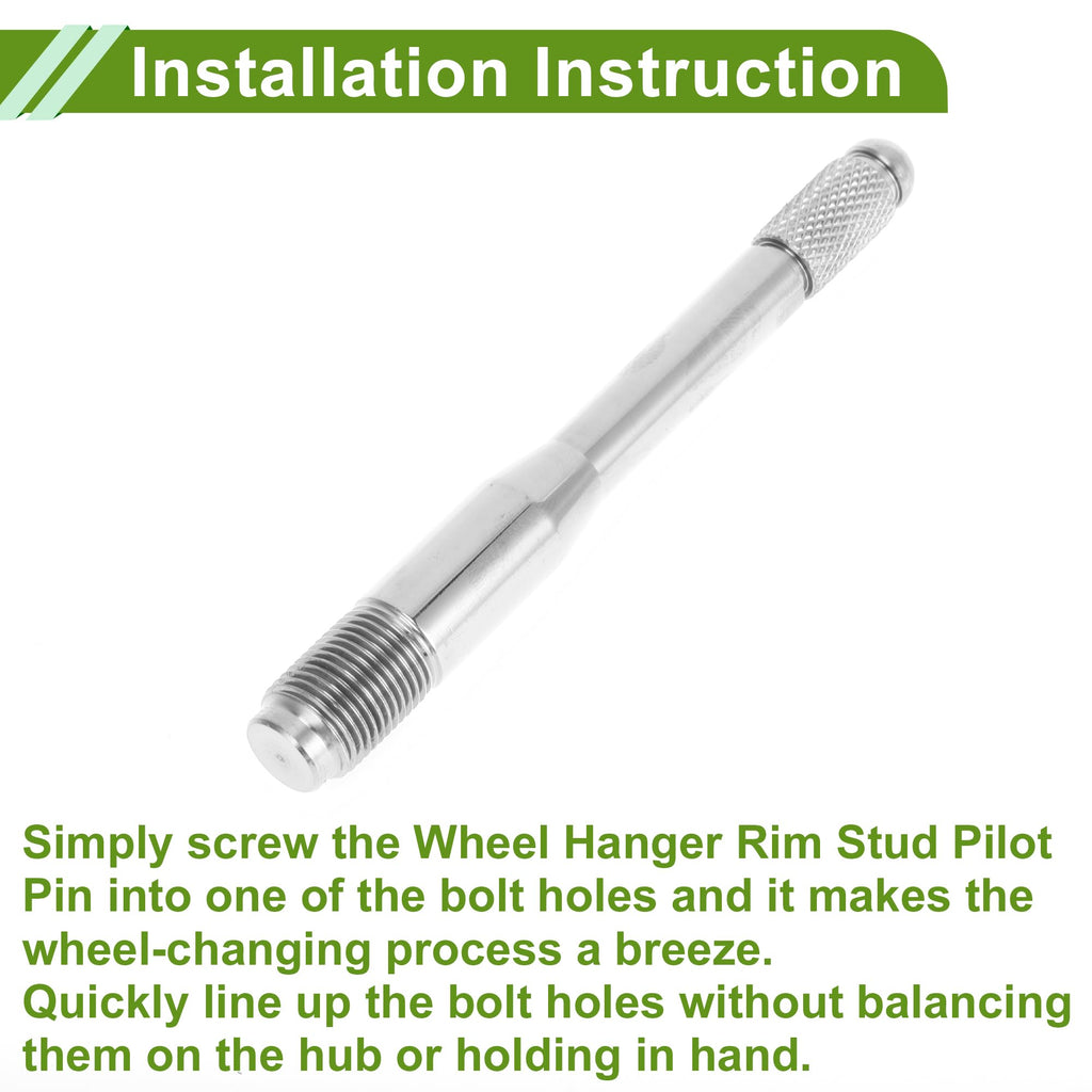 M14x1.25 120mm Stainless Steel Wheel Alignment Pin V195