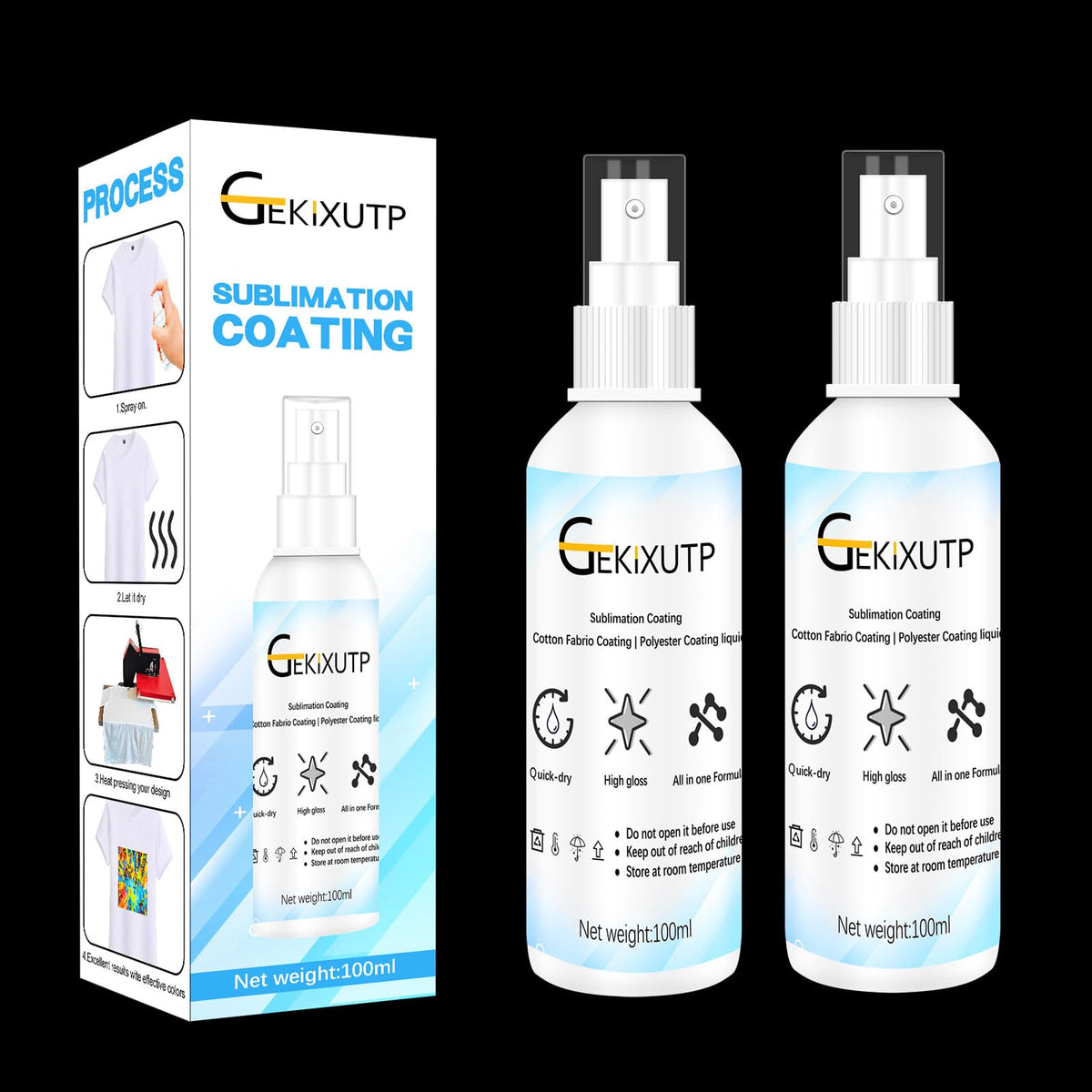 100ml Sublimation Spray for Cotton T-Shirts B2621