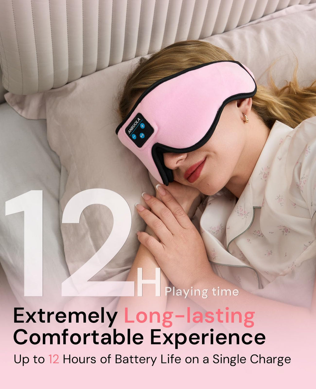 Bluetooth Sleep Mask with Wireless Headphones S487