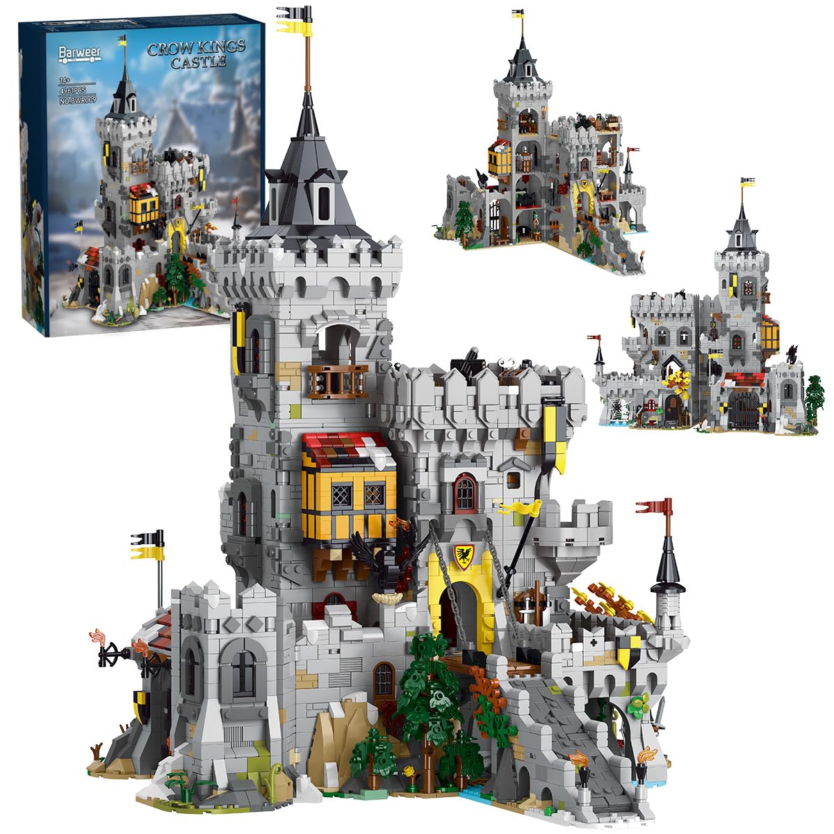 Medieval Castle Building 4961 Pcs P479643