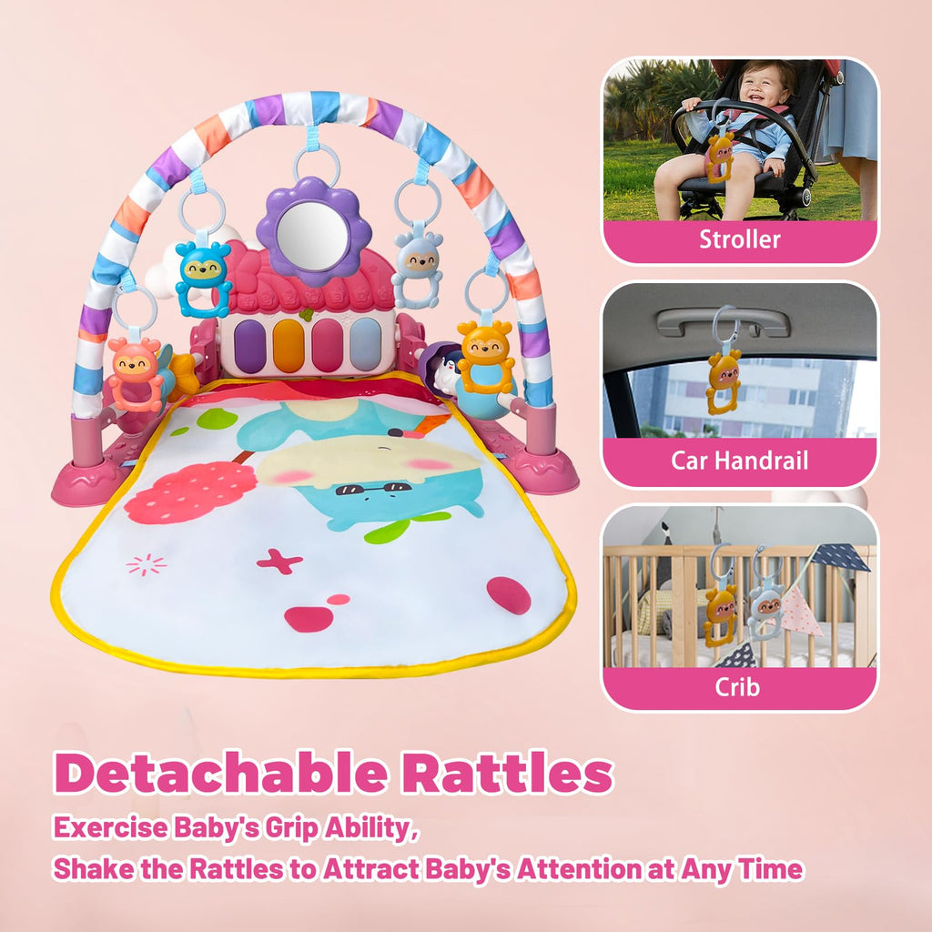 Baby Gym Play Mat and Bath Toys L397