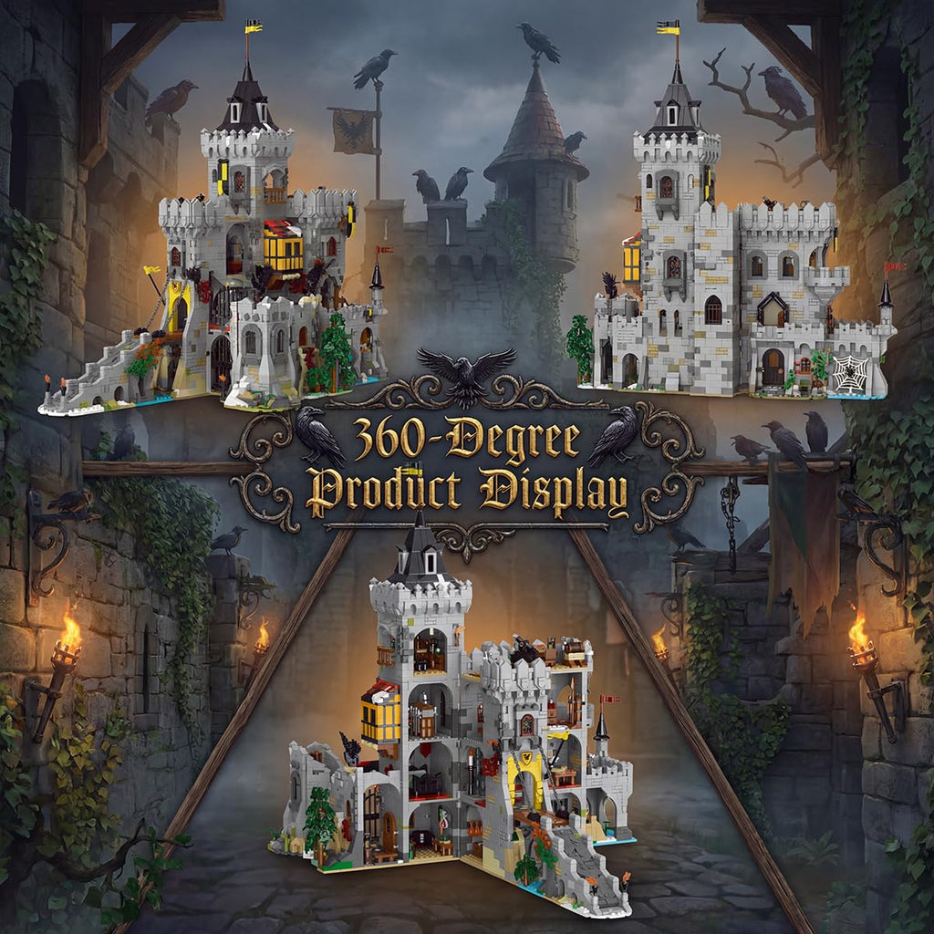 Medieval Castle Building 4961 Pcs P479643