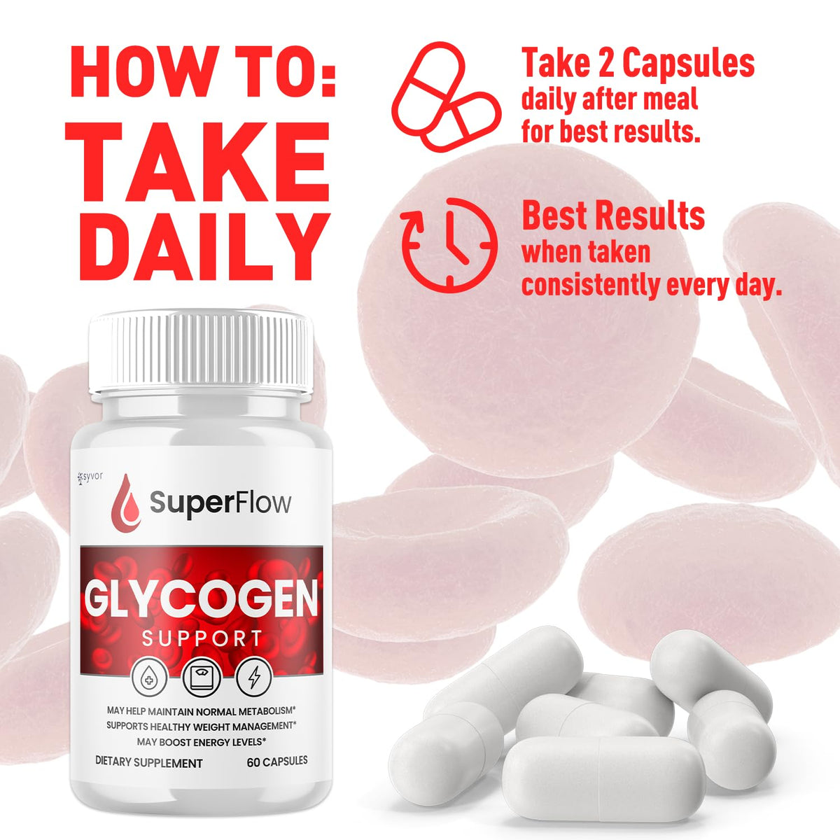 Glycogen Support Supplement Formula 120 Capsules I21332